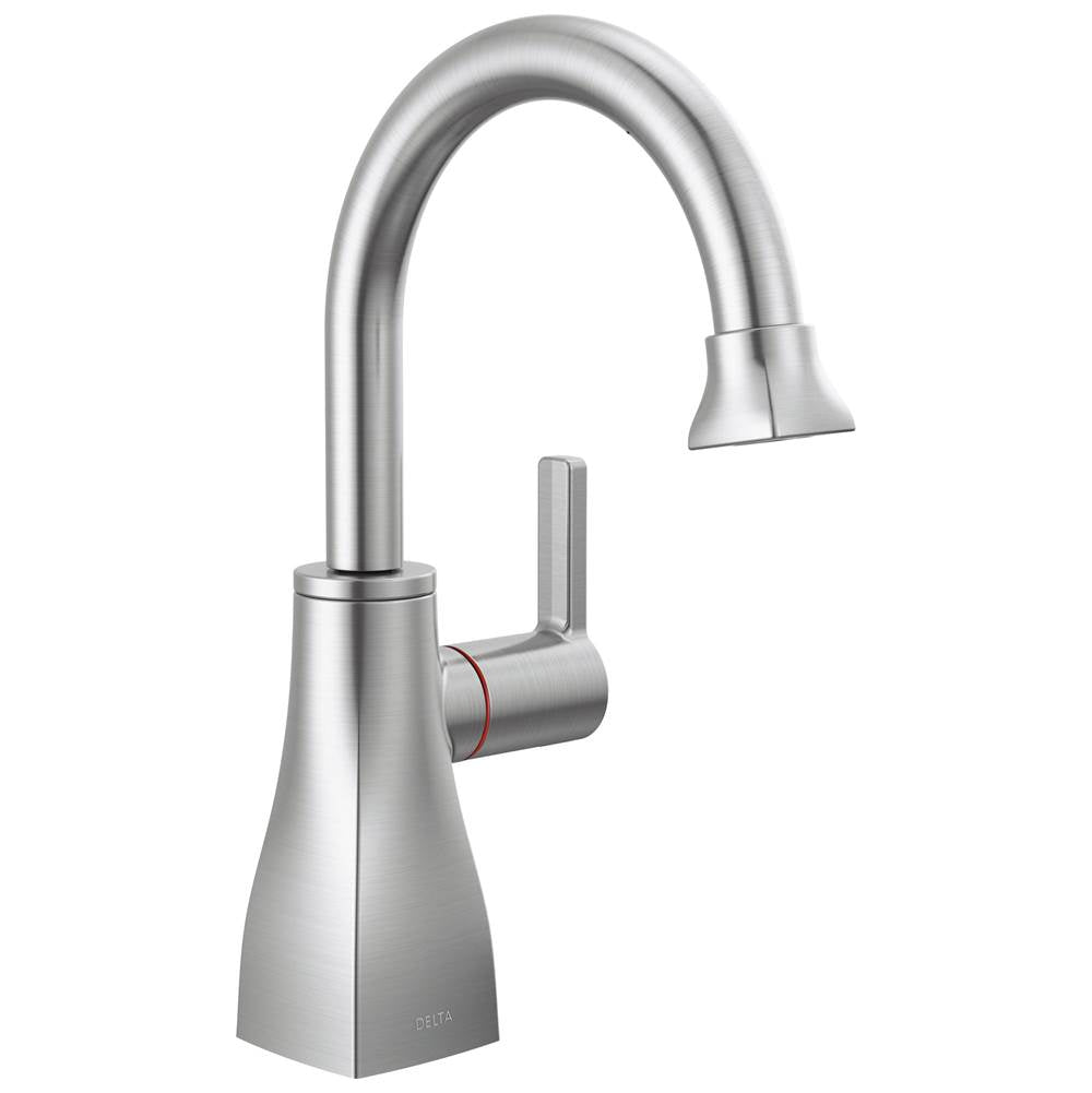 Delta Faucet - Other Contemporary Square Instant Hot Water Dispenser - Arctic Stainless