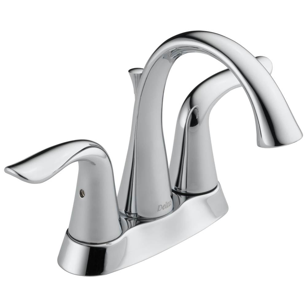 Delta Faucet - Lahara Two Handle Centerset Bathroom Faucet - Chrome