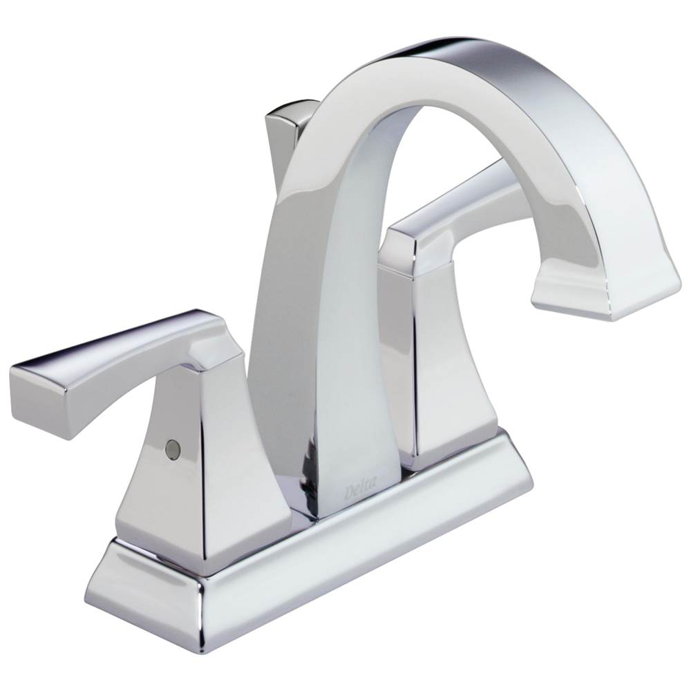 Delta Faucet - DrydenE Two Handle Centerset Bathroom Faucet - Chrome