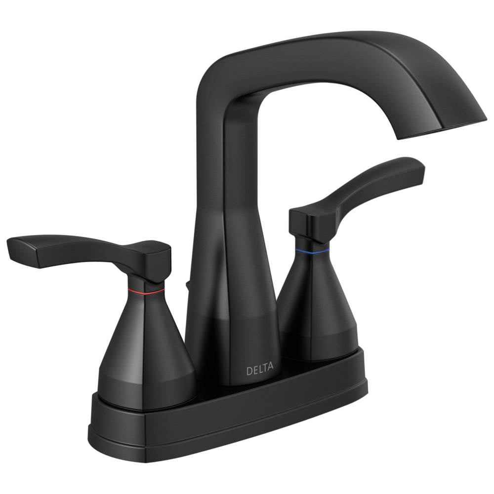 Delta Faucet - Stryke Centerset Faucet - Matte Black