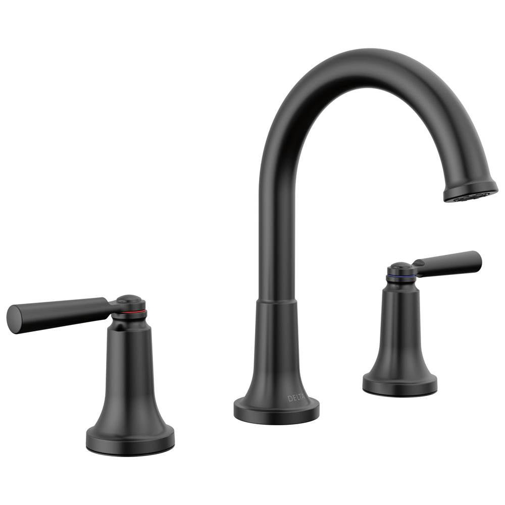 Delta Faucet - SaylorE Two Handle Widespread Bathroom Faucet - Matte Black
