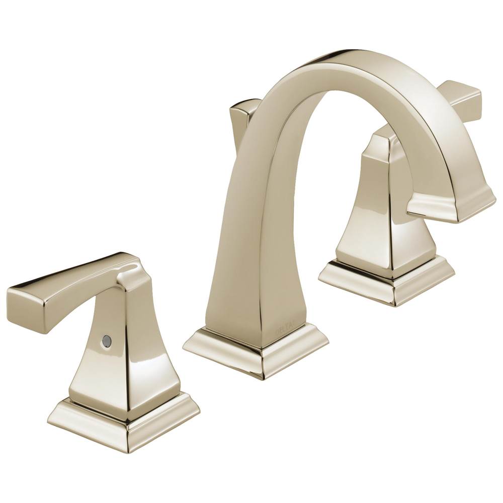 Delta Faucet - DrydenE Two Handle Widespread Bathroom Faucet - Polished Nickel