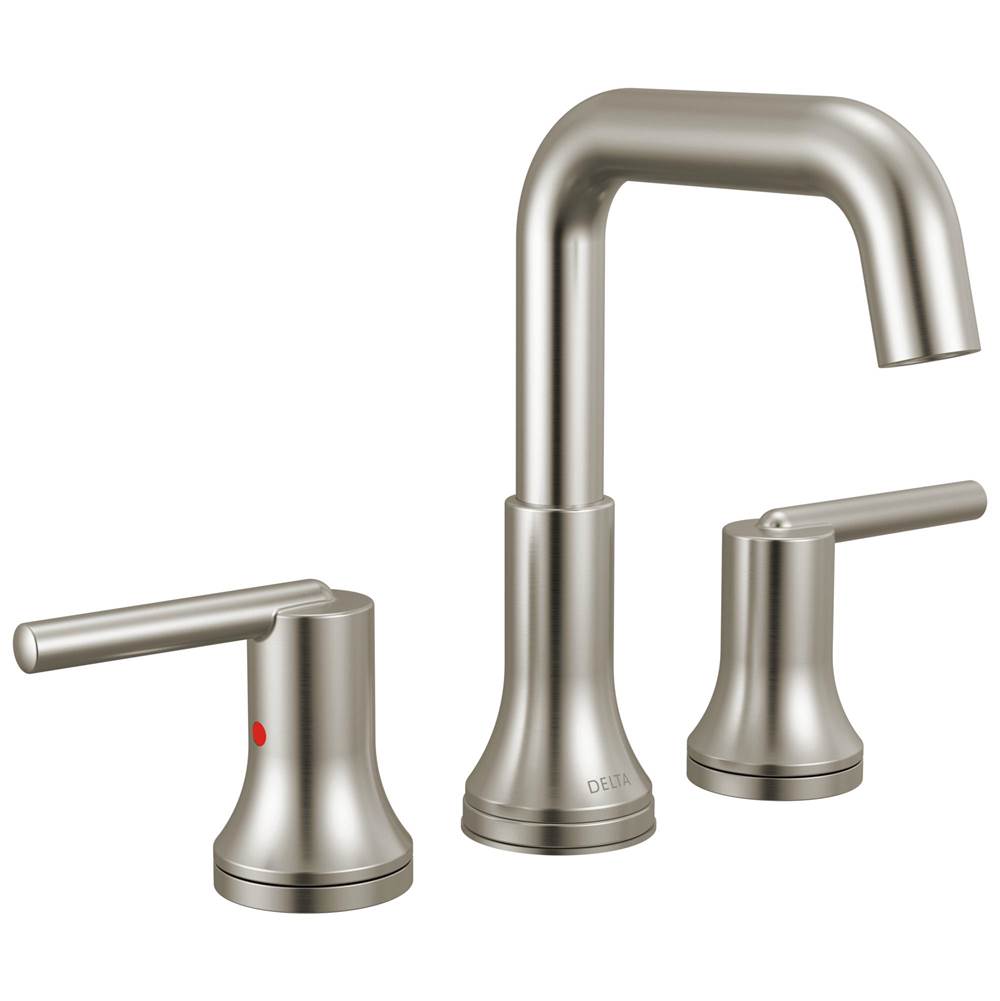 Delta Faucet - Trinsic Two Handle Widespread Bathroom Faucet - Stainless
