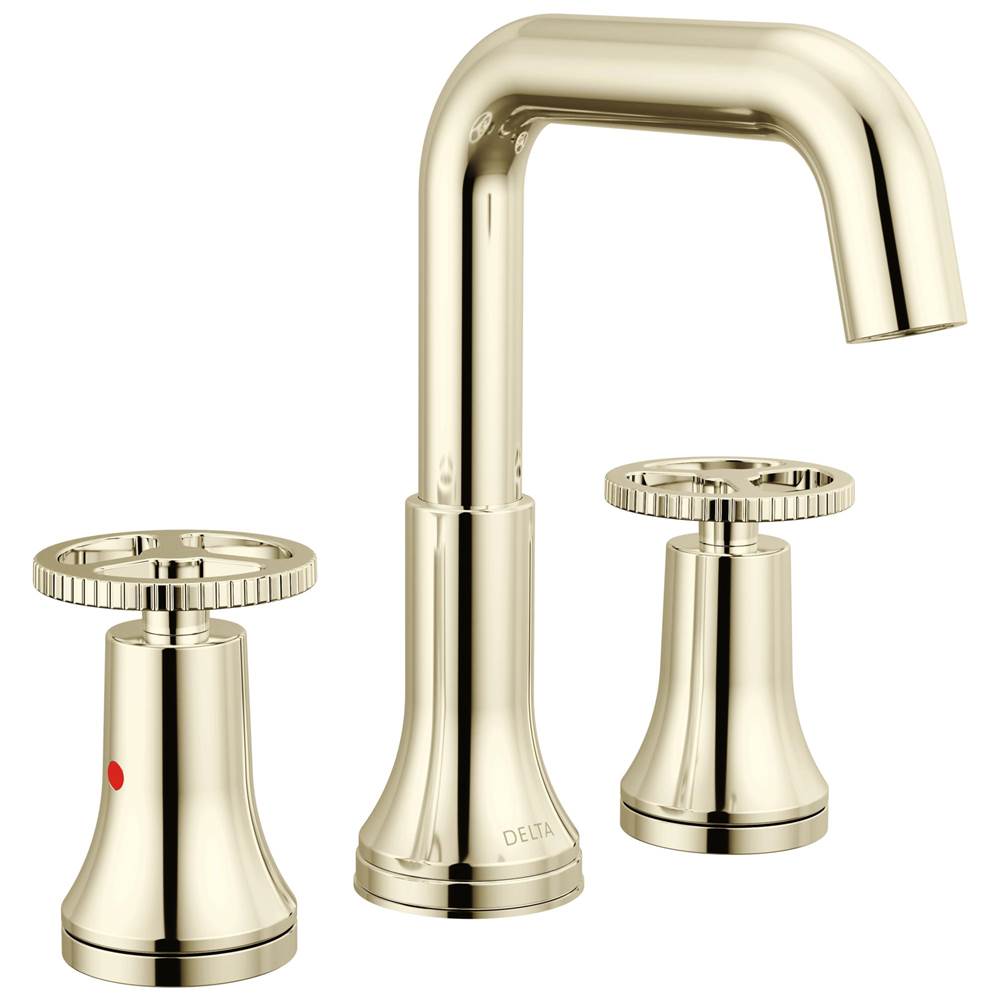 Delta Faucet - Trinsic Two Handle Widespread Bathroom Faucet - Polished Nickel