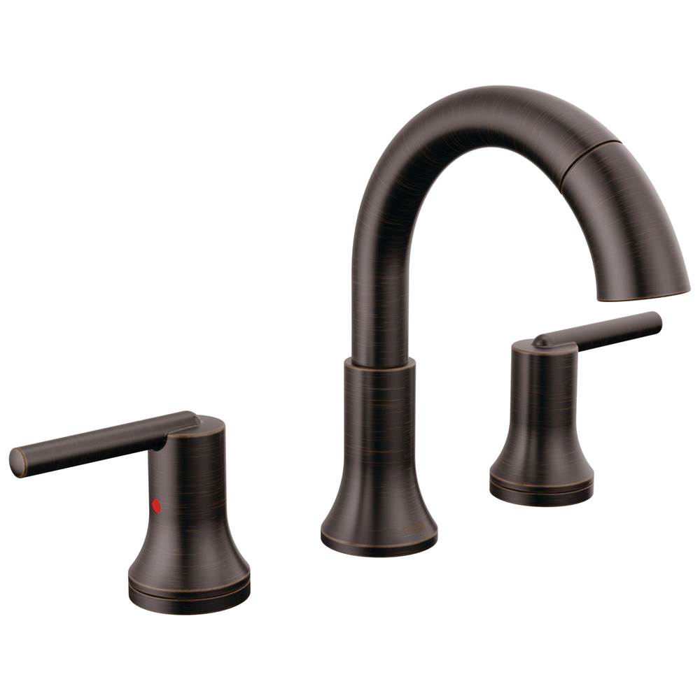 Delta Faucet - Trinsic Two Handle Widespread Pull Down Bathroom Faucet - Venetian Bronze