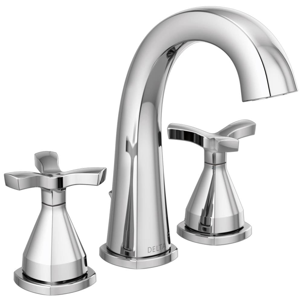 Delta Faucet - Stryke Two Handle Widespread Bathroom Faucet - Lumicoat Chrome