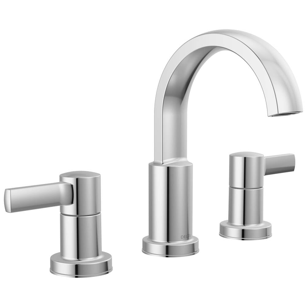 Delta Faucet - AlbionE Two Handle Widespread Bathroom Faucet - Chrome