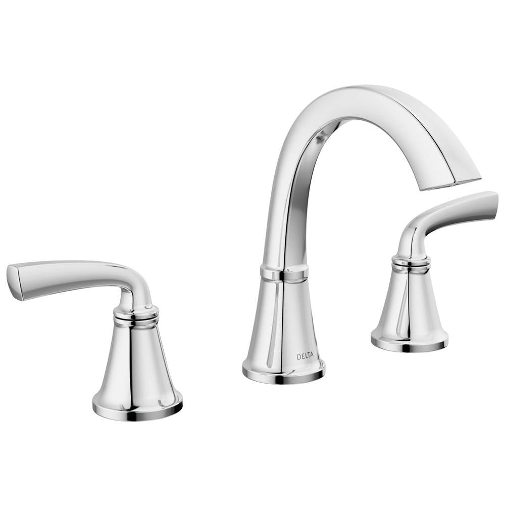Delta Faucet - GeistE Two Handle Widespread Bathroom Faucet - Chrome