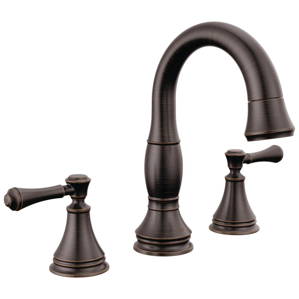 Delta Faucet - CassidyE Two Handle Widespread Pull Down Bathroom Faucet - Venetian Bronze