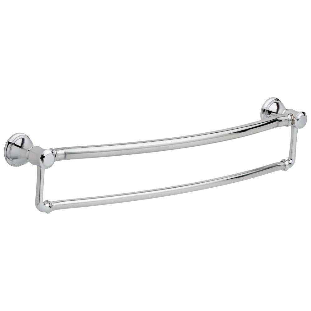 Delta Faucet - BathSafety 24'' Traditional Towel Bar with Assist Bar - Chrome