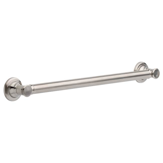 Delta Faucet - BathSafety 24'' Traditional Decorative ADA Grab Bar - Stainless