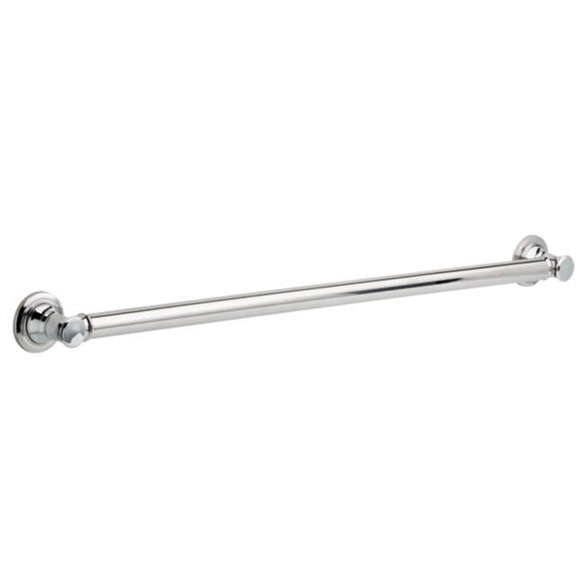 Delta Faucet - BathSafety 36'' Traditional Decorative ADA Grab Bar - Chrome