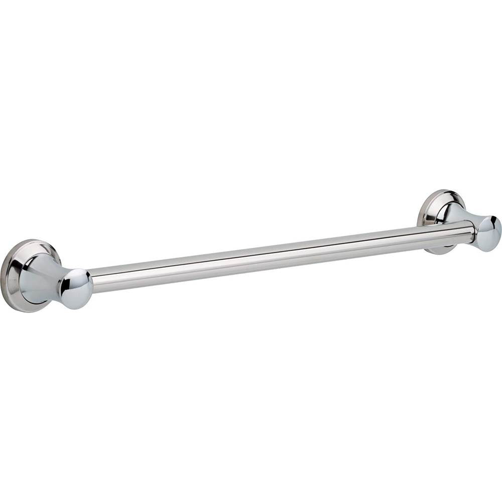 Delta Faucet - BathSafety 24'' Transitional Decorative ADA Grab Bar - Chrome