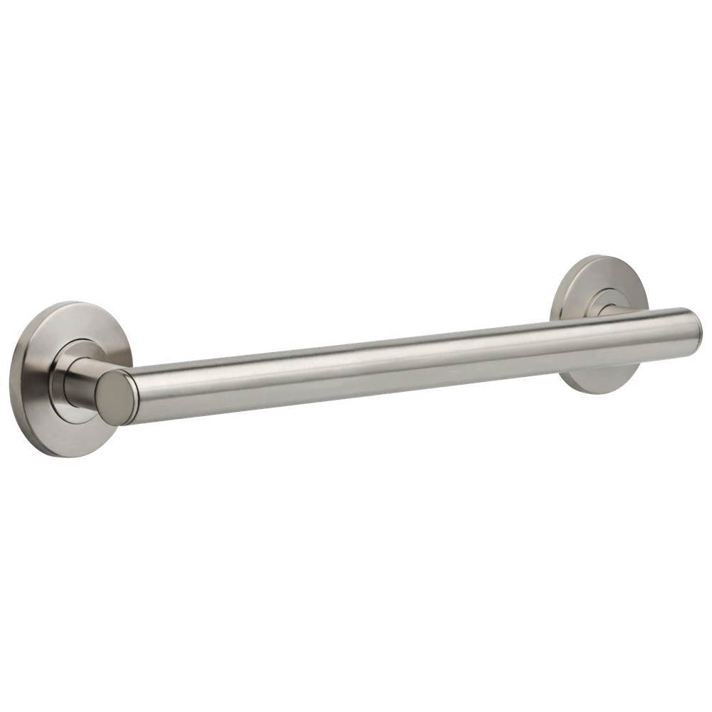 Delta Faucet - BathSafety 18'' Contemporary Decorative ADA Grab Bar - Stainless