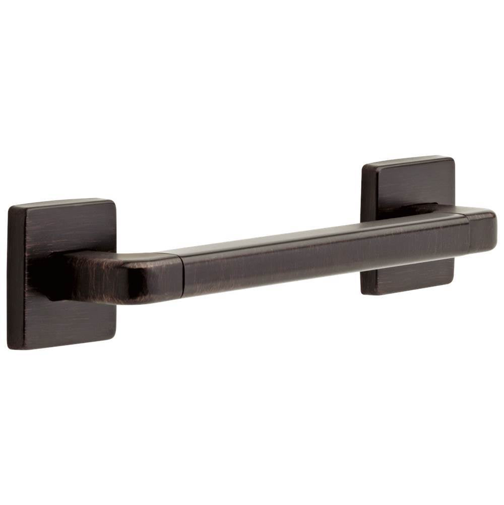 BathSafety 12'' Angular Modern Decorative ADA Grab Bar