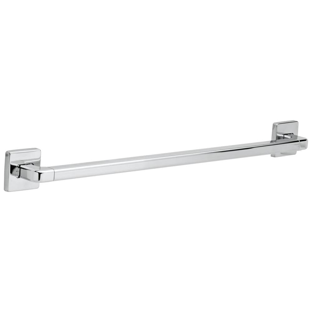 Delta Faucet - BathSafety 24'' Angular Modern Decorative ADA Grab Bar - Chrome