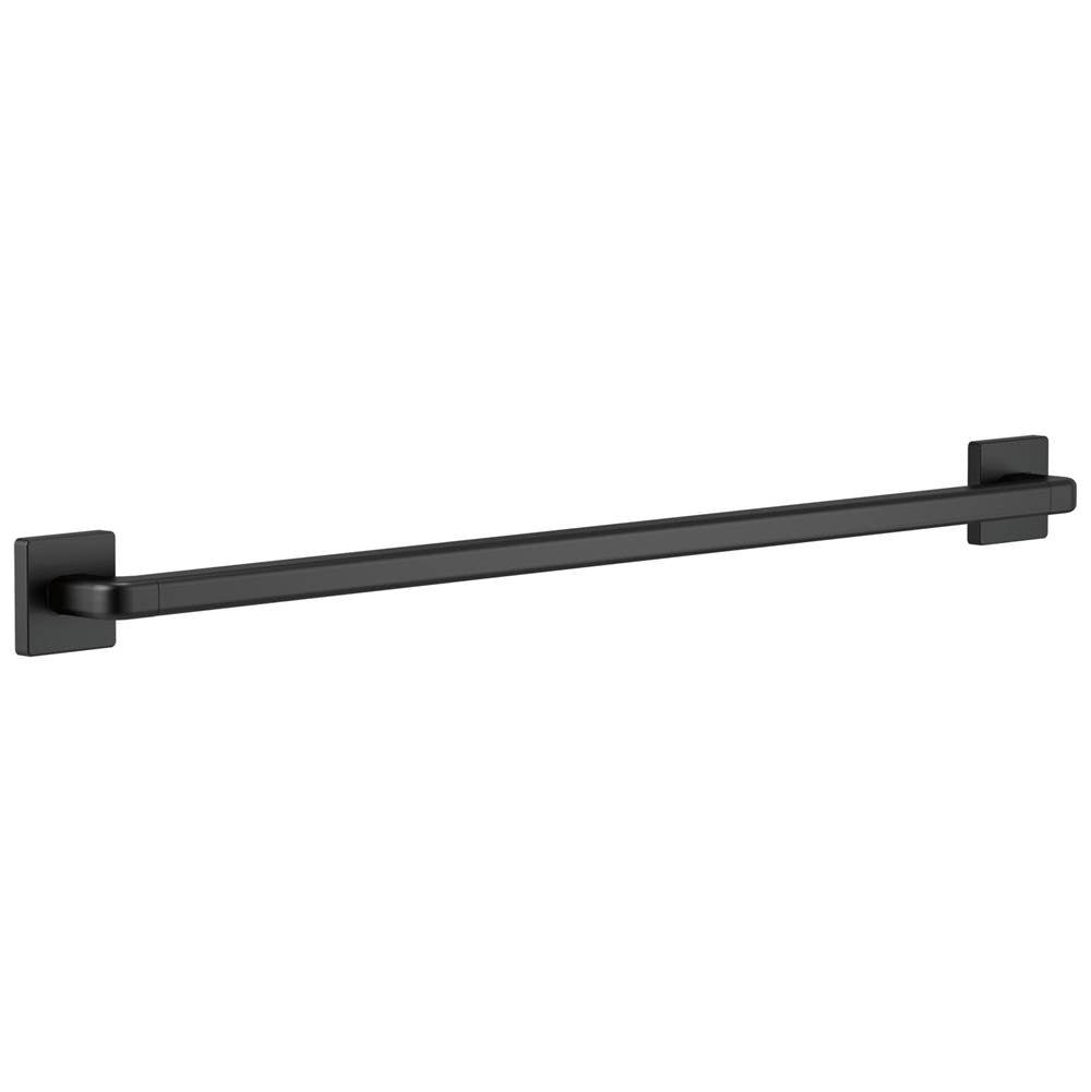 Delta Faucet - BathSafety Angular Modern Decorative ADA Grab Bar - 36'' - Matte Black