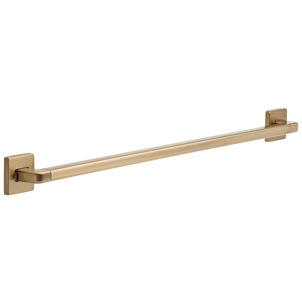 Delta Faucet - BathSafety 36'' Angular Modern Decorative ADA Grab Bar - Champagne Bronze