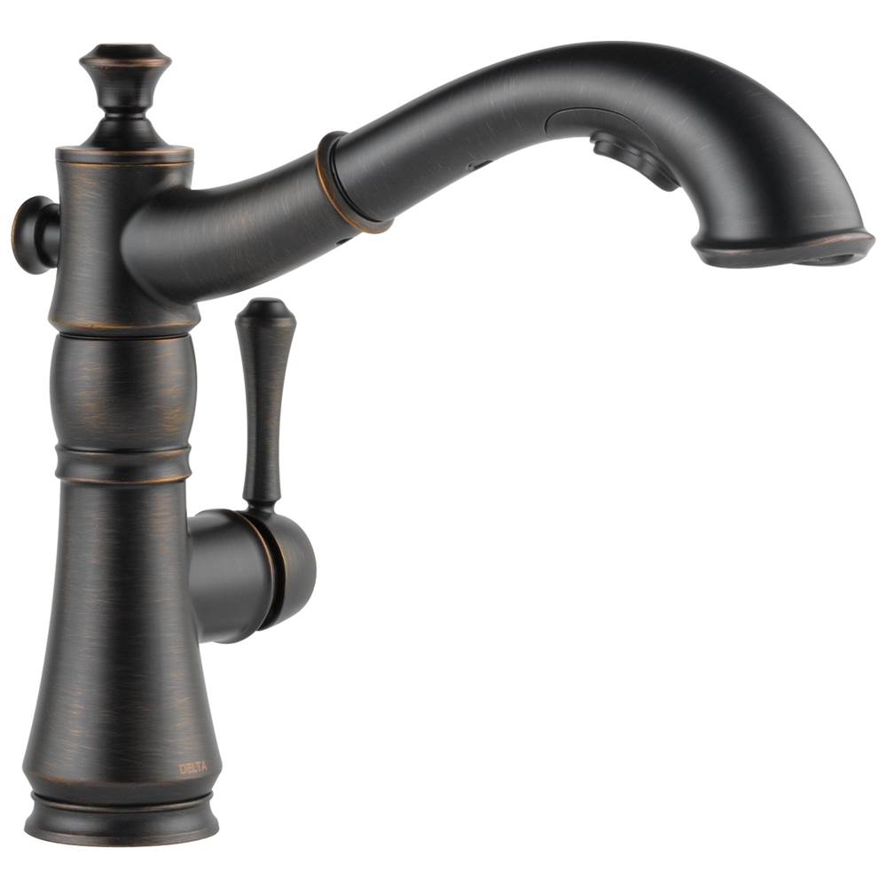 Delta Faucet - CassidyE Single Handle Pull-Out Kitchen Faucet - Venetian Bronze