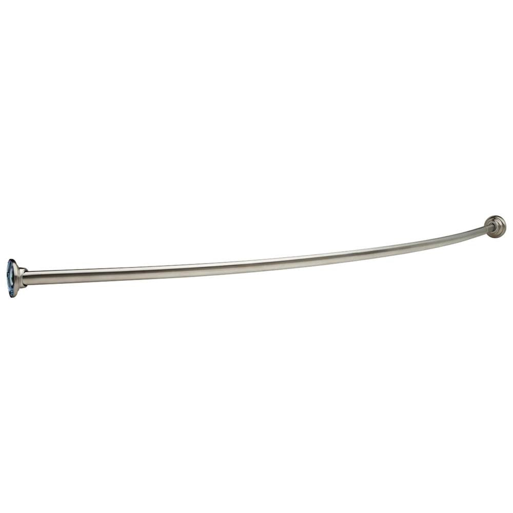 Delta Faucet - Other 1'' x 5' Shower Rod with Brackets (6'' Bow) - Brushed Stainless Steel