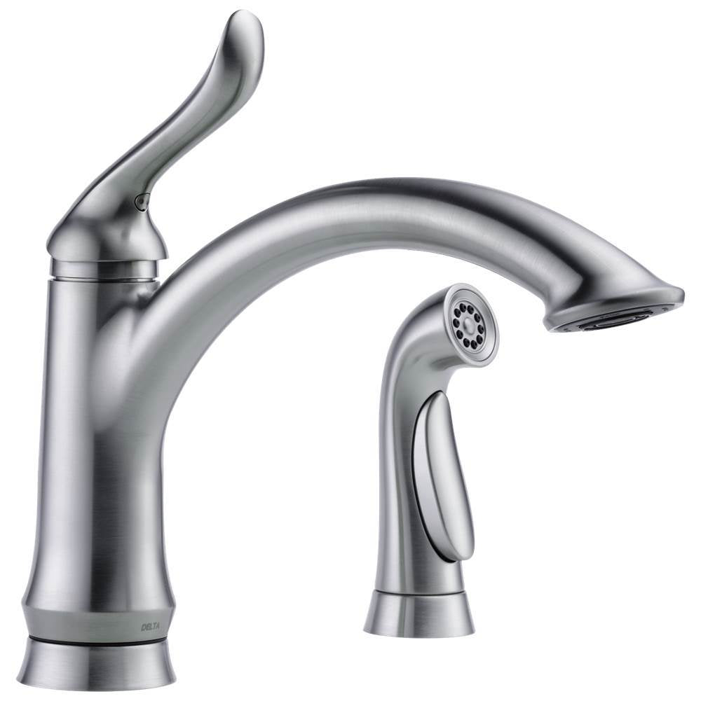 LindenE Single Handle Kitchen Faucet with Spray