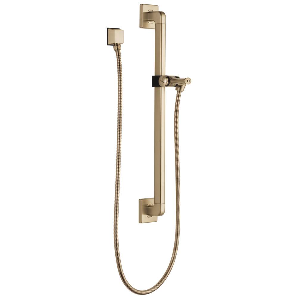 Delta Faucet - Universal Showering Components Adjustable Slide Bar / Grab Bar Assembly with Elbow - Champagne Bronze