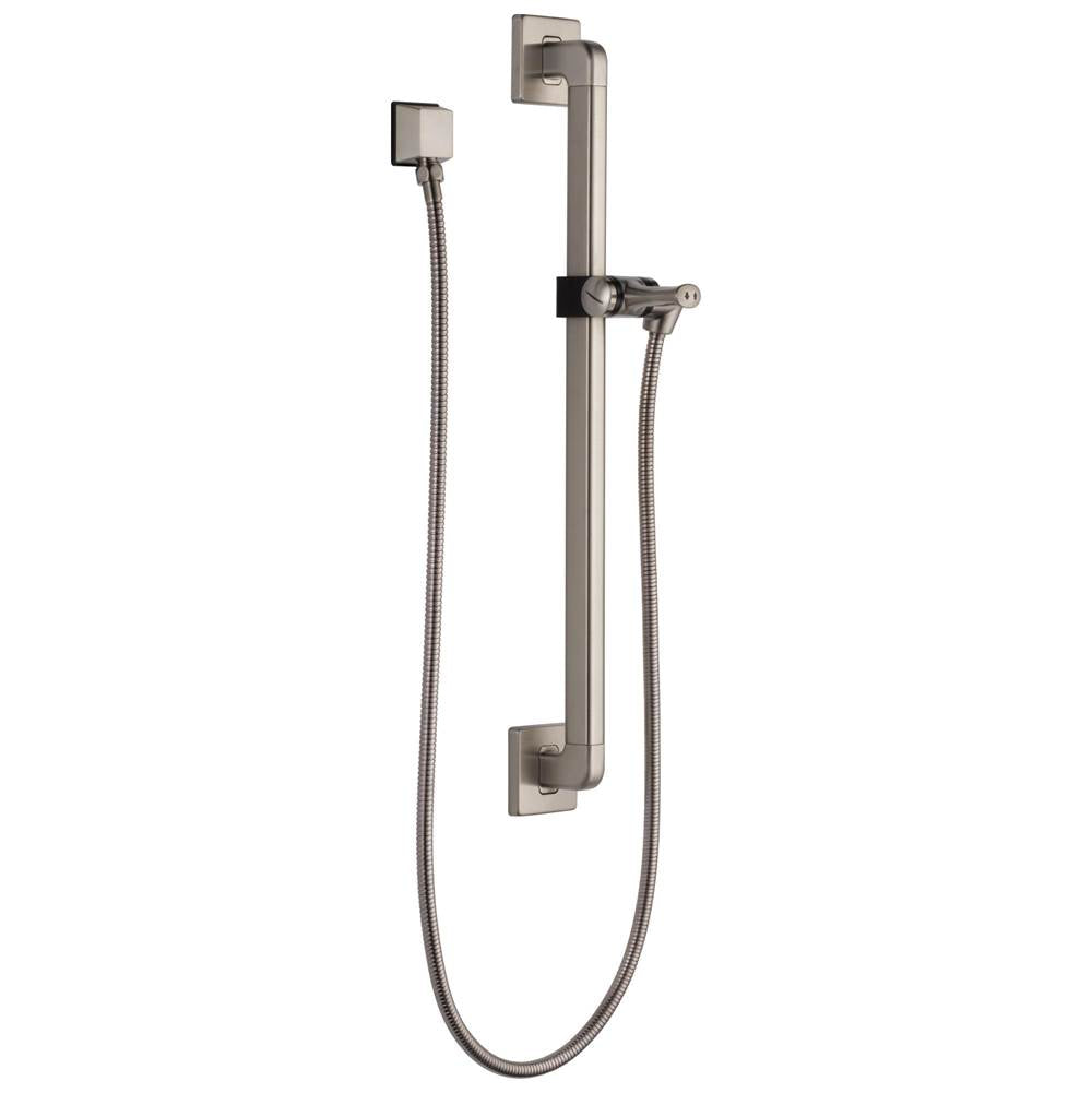 Delta Faucet - Universal Showering Components Adjustable Slide Bar / Grab Bar Assembly with Elbow - Stainless