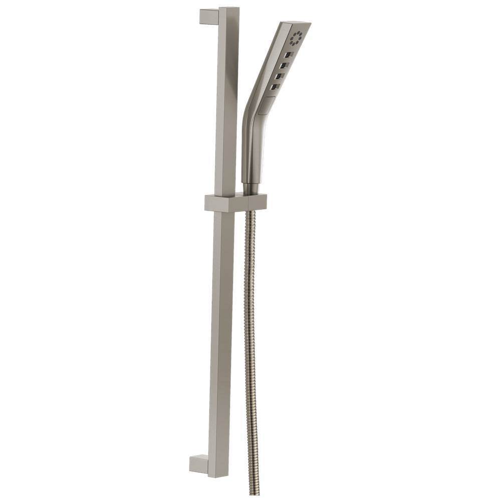 Delta Faucet - Universal Showering Components H2OKinetic3-Setting Slide Bar Hand Shower - Stainless