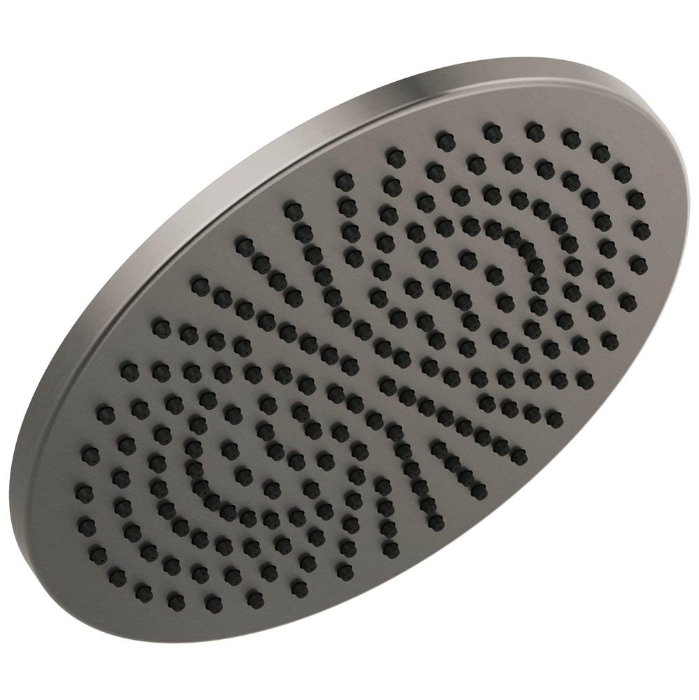 Delta Faucet - Universal Showering Components Single-Setting Metal Raincan Shower Head - Lumicoat® Black Stainless