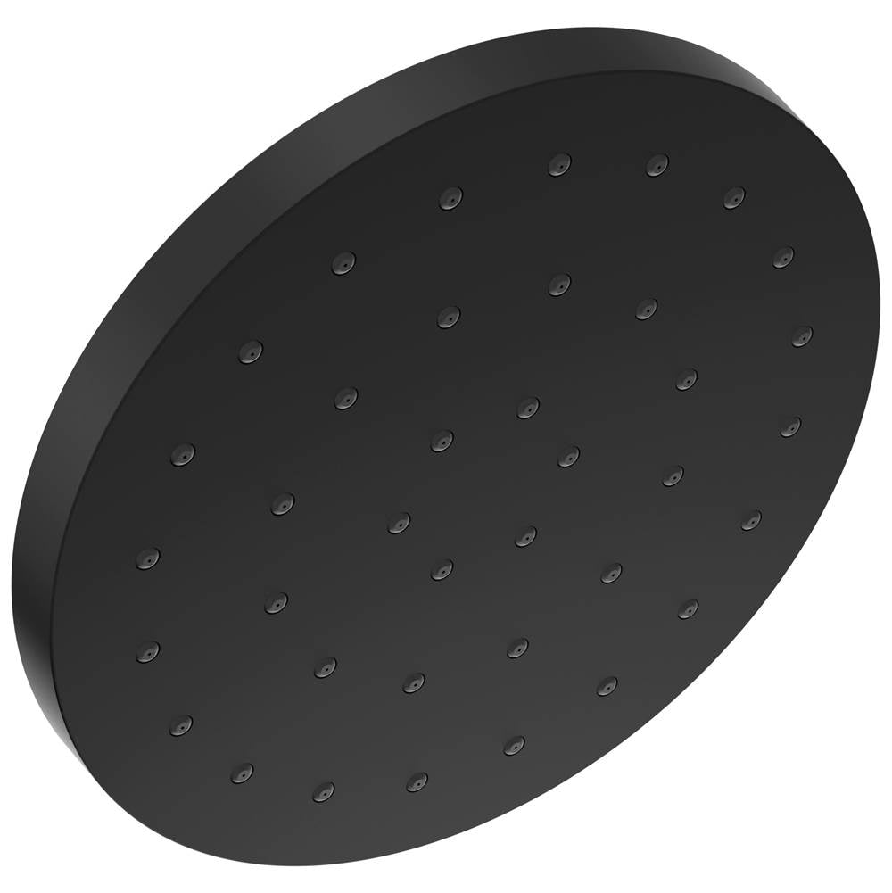 Delta Faucet - Universal Showering Components H2Okinetic Single Setting Shower Head with UltraSoakE - Matte Black