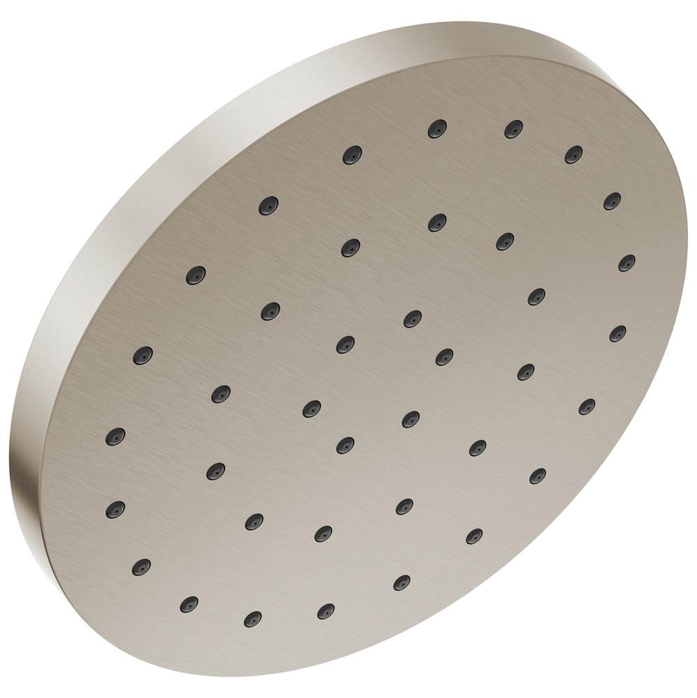 Delta Faucet - Universal Showering Components H2Okinetic Single Setting Shower Head with UltraSoakE - Lumicoat® Stainless