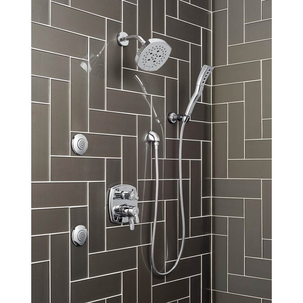 Stryke 17 Series Integrated Diverter Trim with Six Function Diverter Less Diverter Handle