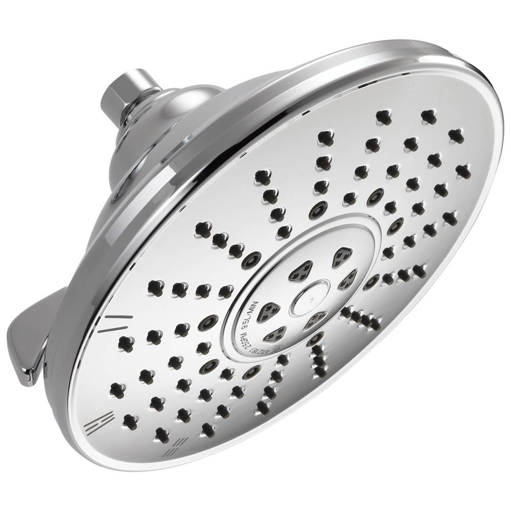 Delta Faucet - Universal Showering Components 3-Setting Raincan Shower Head - Chrome