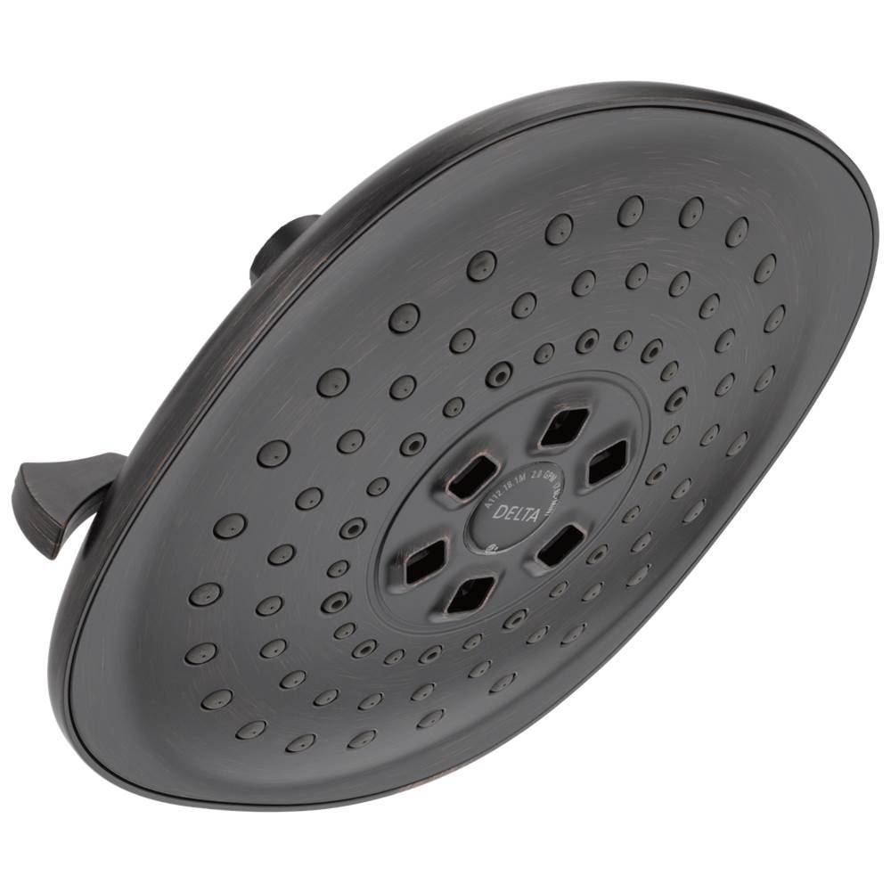 Universal Showering Components H2OKinetic 3-Setting Raincan Shower Head