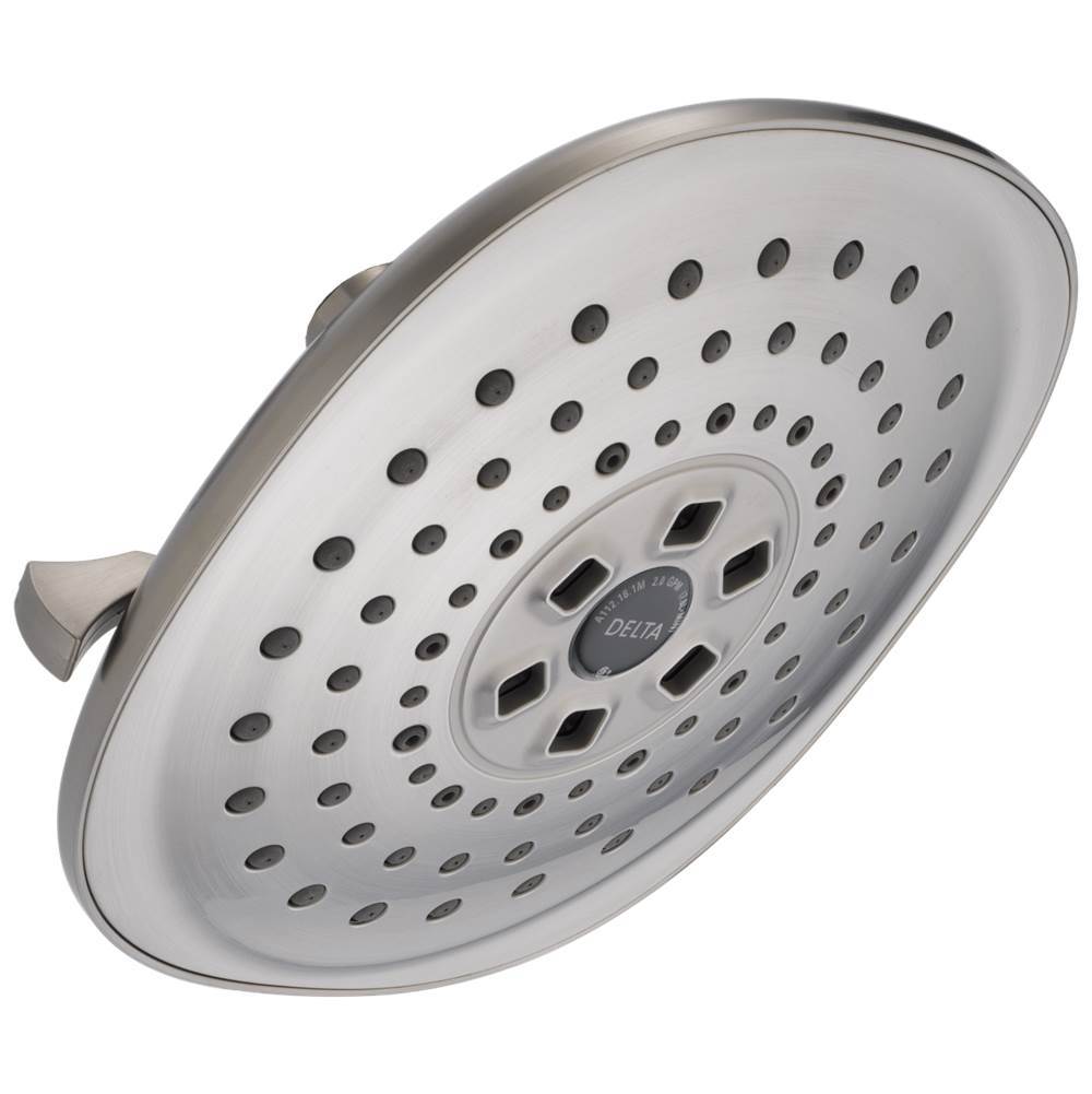 Universal Showering Components H2OKinetic 3-Setting Raincan Shower Head
