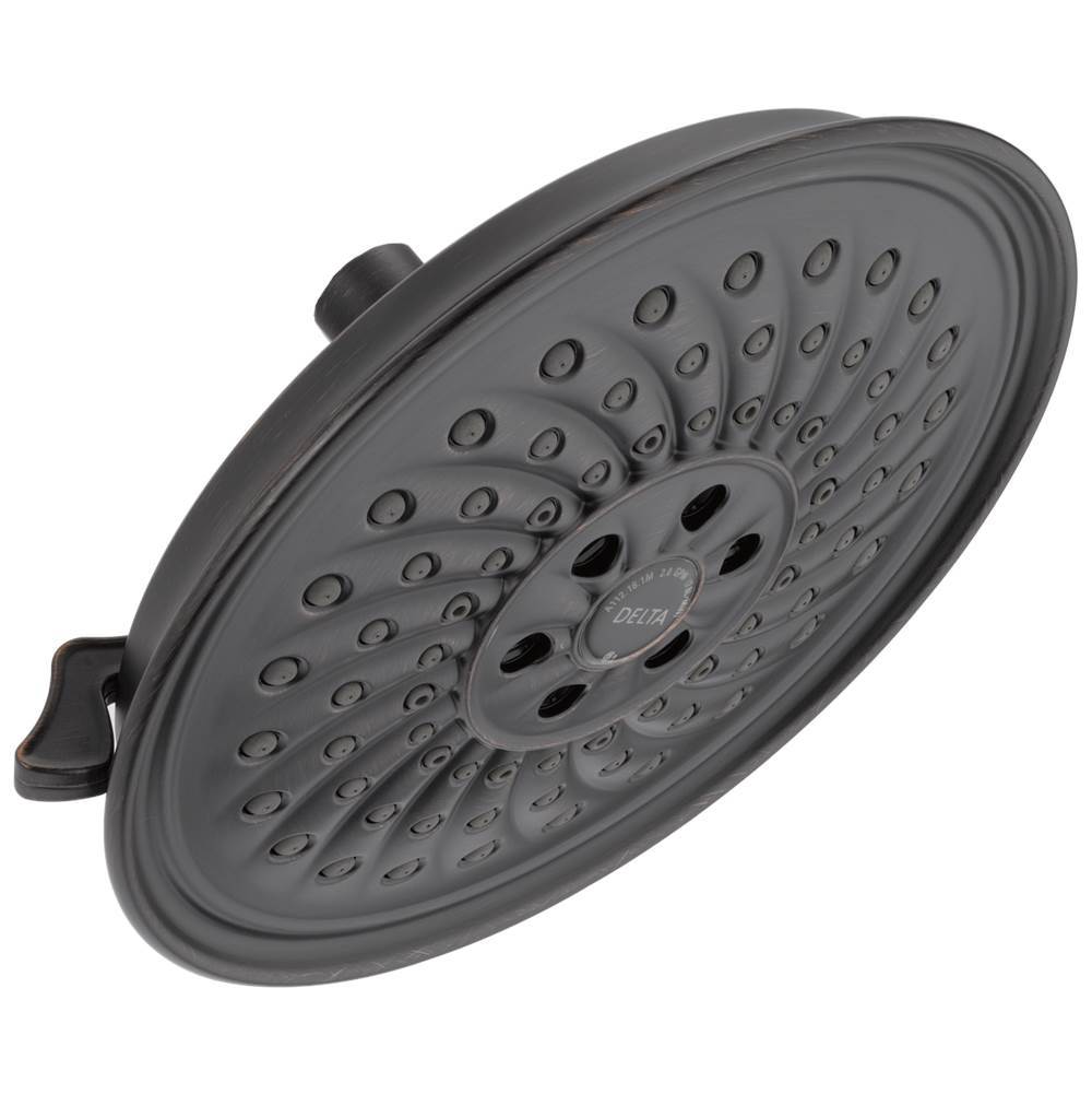 Universal Showering Components H2OKinetic 3-Setting Raincan Shower Head