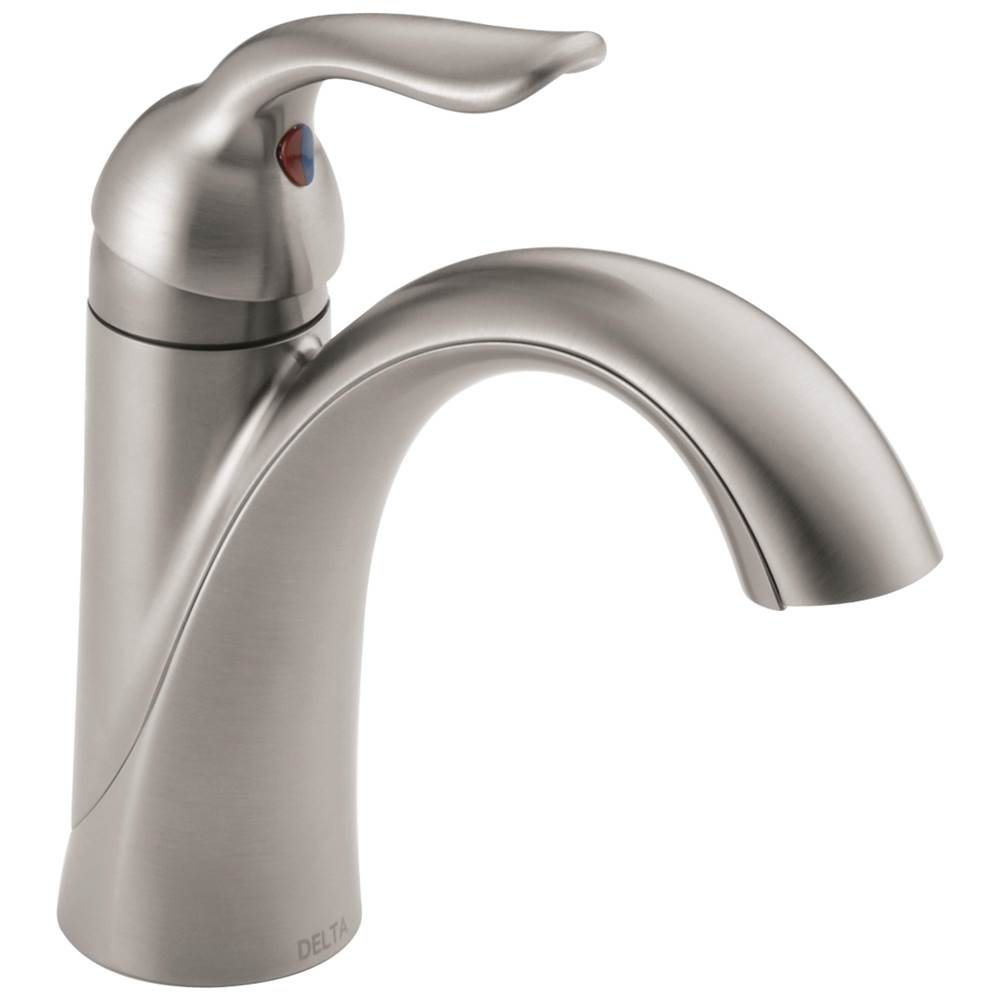 Delta Faucet - Lahara Single Handle Bathroom Faucet - Stainless