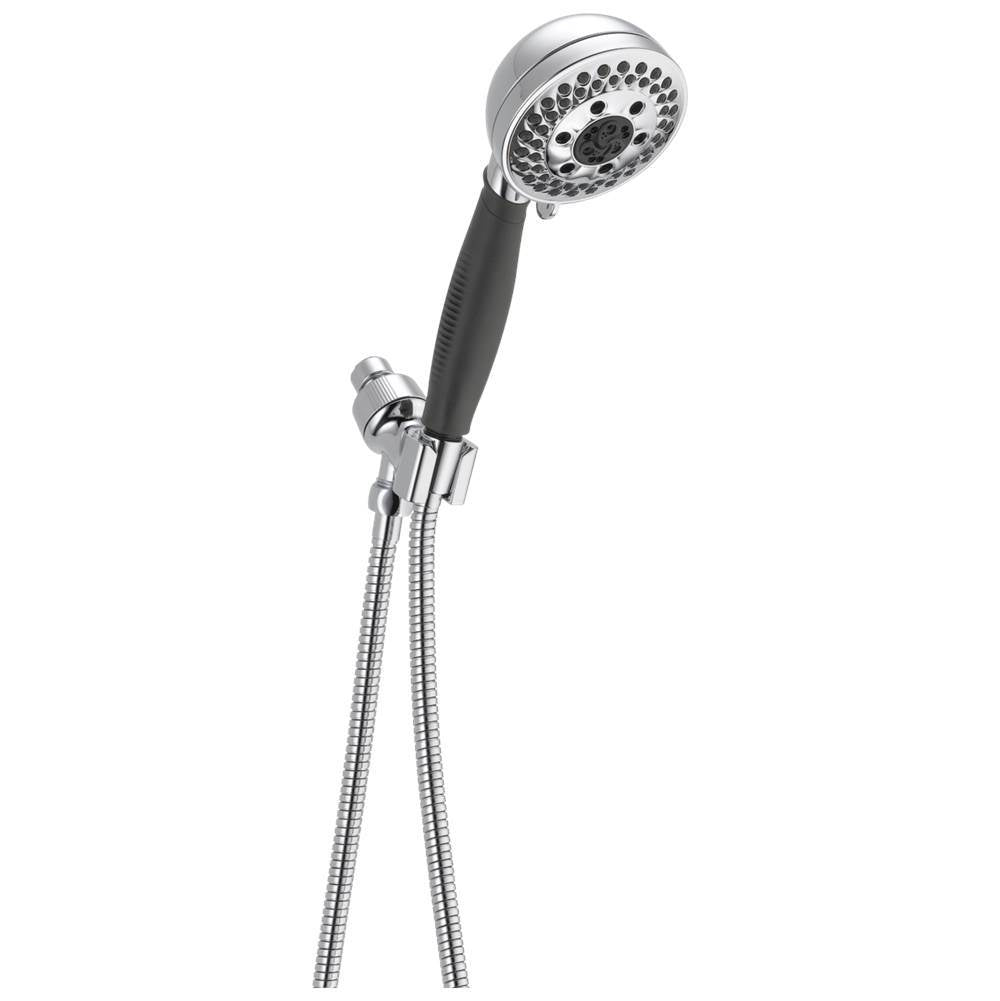 Universal Showering Components H2Okinetic 5-Setting Shower Mount Hand Shower