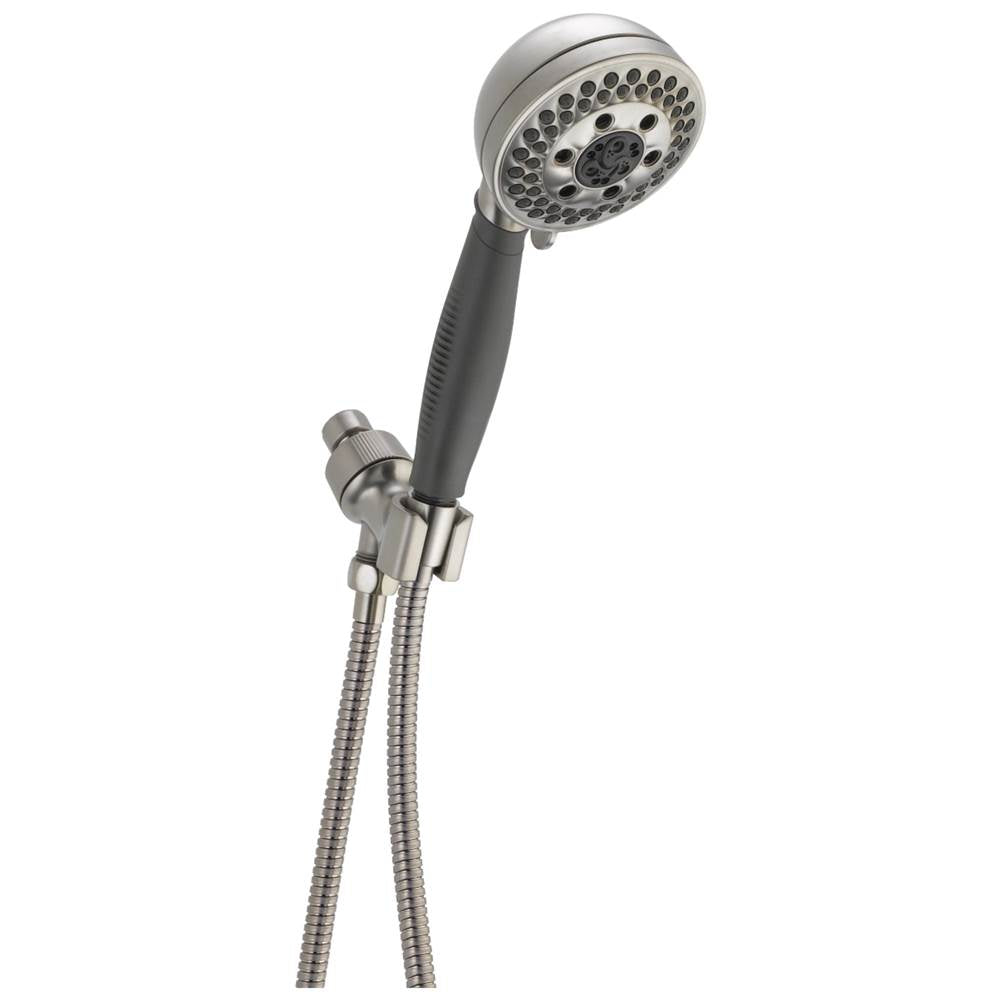 Delta Faucet - Universal Showering Components H2OKinetic5-Setting Shower Mount Hand Shower - Stainless