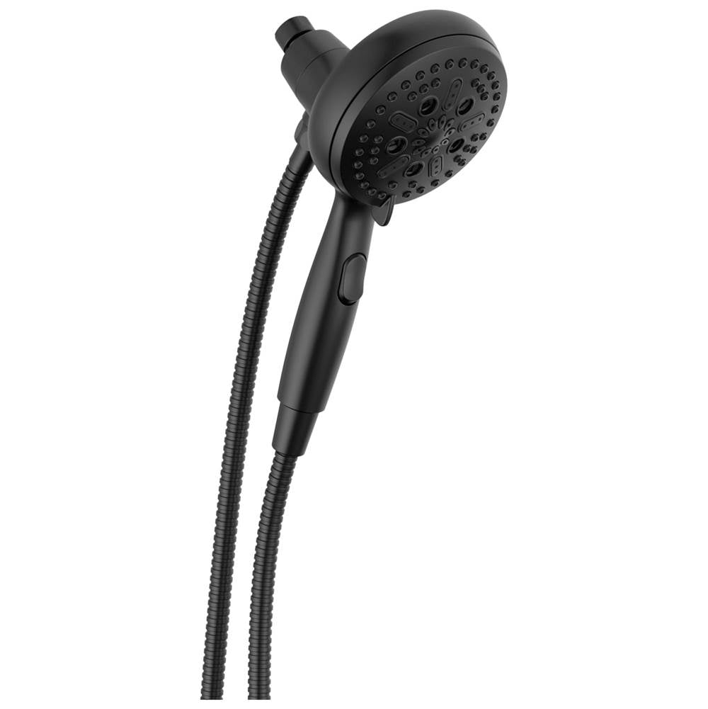Delta Faucet - Universal Showering Components 7-Setting SureDock Magnetic Hand Shower - Matte Black