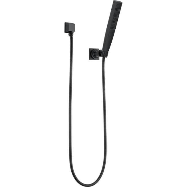 Delta Faucet - Universal Showering Components H2Okinetic 4-Setting Wall Mount Hand Shower - Matte Black