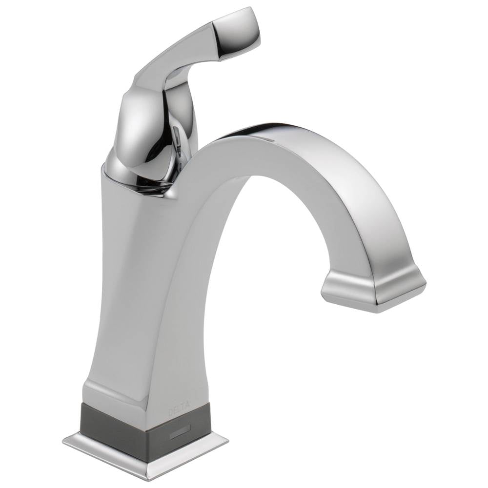 Delta Faucet - DrydenE Single Handle Bathroom Faucet with Touch<sub>2</sub>O.xt Technology - Chrome
