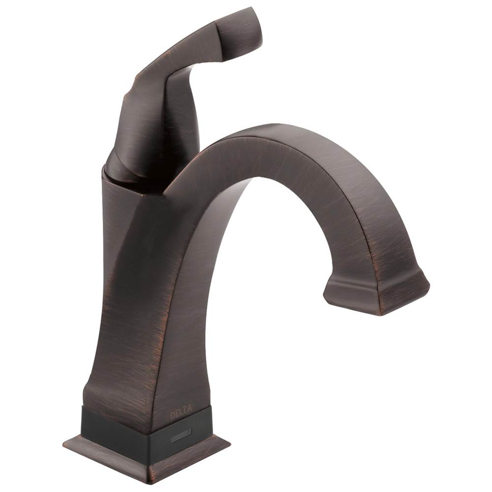 Delta Faucet - DrydenE Single Handle Bathroom Faucet with Touch<sub>2</sub>O.xt Technology - Venetian Bronze