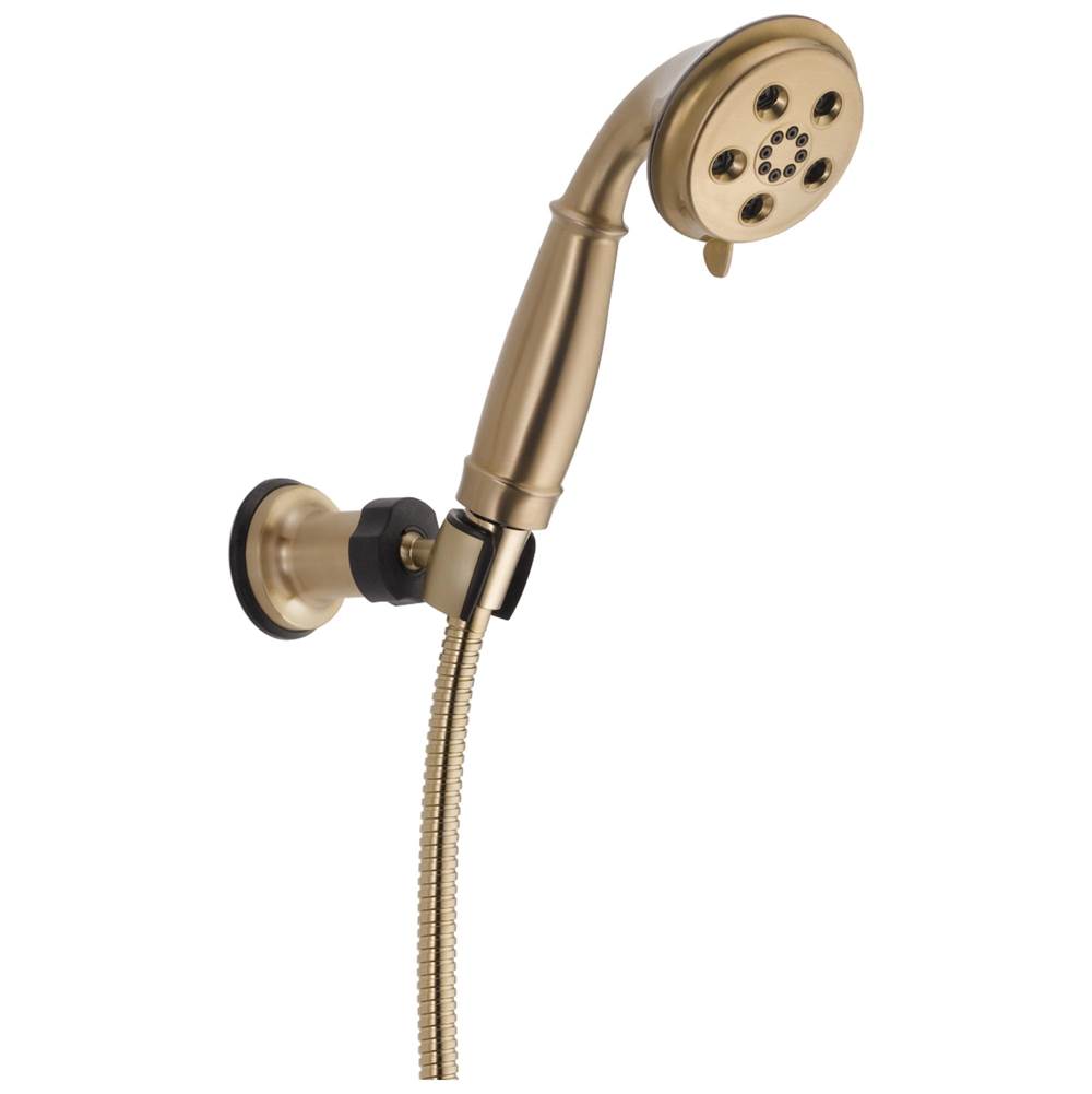 Delta Faucet - Universal Showering Components H2OKinetic3-Setting Adjustable Wall Mount Hand Shower - Champagne Bronze
