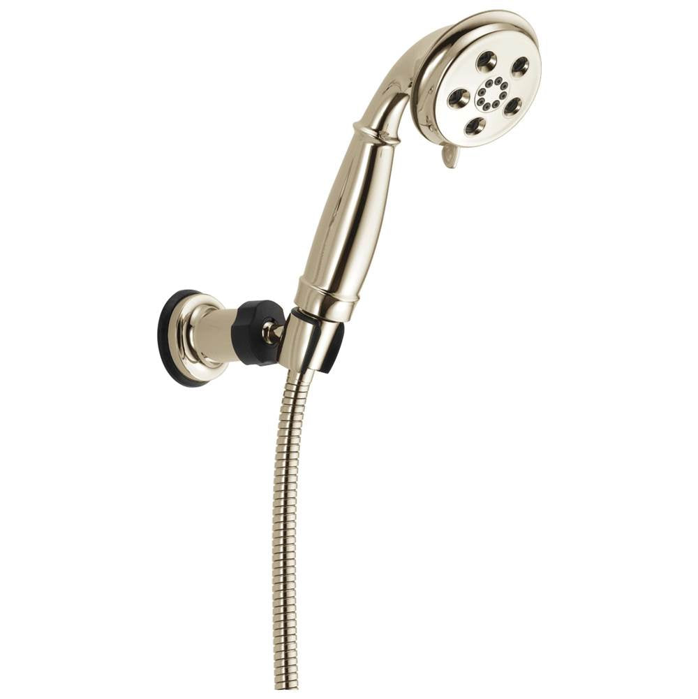 Delta Faucet - Universal Showering Components H2OKinetic3-Setting Adjustable Wall Mount Hand Shower - Polished Nickel