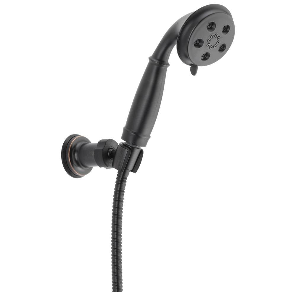 Universal Showering Components H2OKinetic 3-Setting Adjustable Wall Mount Hand Shower