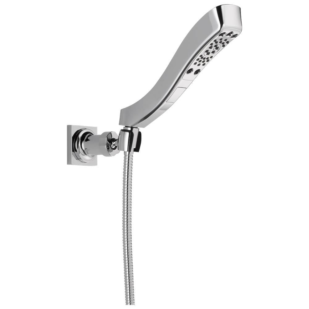 Universal Showering Components H2OKinetic 4-Setting Adjustable Wall Mount Hand Shower