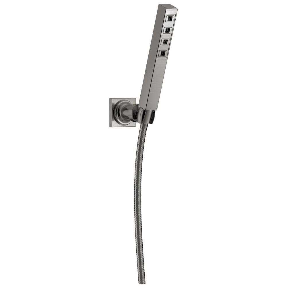Delta Faucet - Universal Showering Components H2OKineticSingle-Setting Adjustable Wall Mount Hand Shower - Lumicoat® Stainless