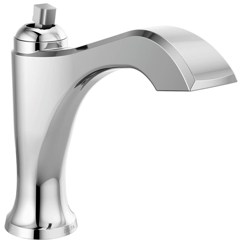 Delta Faucet - DorvalE Single Handle Faucet Less Pop-Up, Less Handle - Chrome