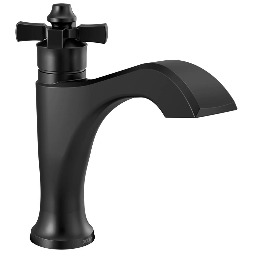 Delta Faucet - DorvalE Single Handle Bathroom Faucet - Matte Black